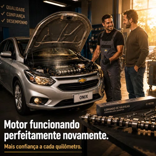 Comando De Valvulas Onix 1.4 8v 2012 2013 2014 2015 2016 17