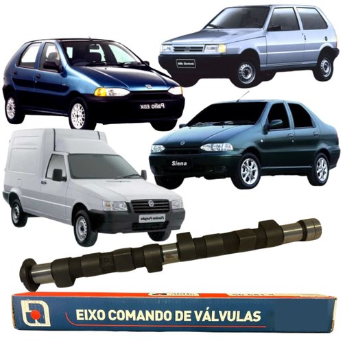 Comando De Válvulas Para Fiat Motores 1.0 8v Fire 2001 2004