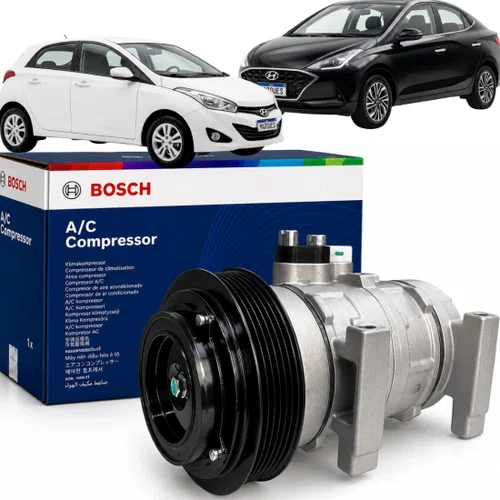 Compressor Ar Condicionado Hyundai Hb20 1.0 Flex 2013 Acima