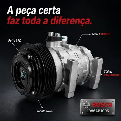 Compressor Ar Condicionado Hyundai Hb20 1.0 Flex 2013 Acima