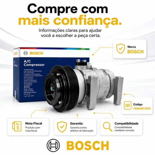 Compressor Ar Condicionado Hyundai Hb20 1.0 Flex 2013 Acima