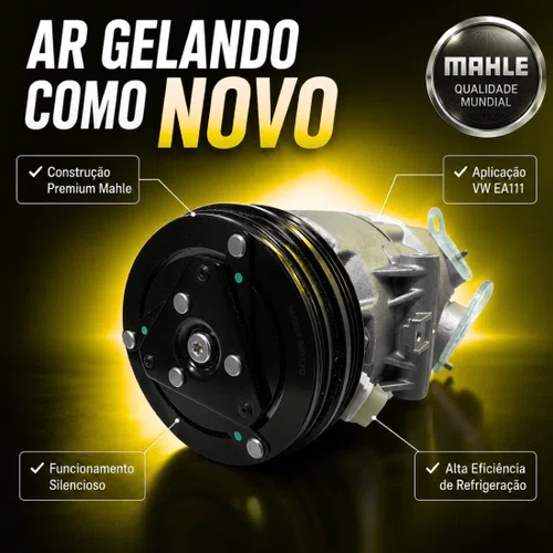 Compressor Ar Gol Fox Polo Saveiro Voyage G5 G6 1.6 8v Mahle