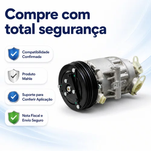 Compressor Ar Gol Fox Polo Saveiro Voyage G5 G6 1.6 8v Mahle