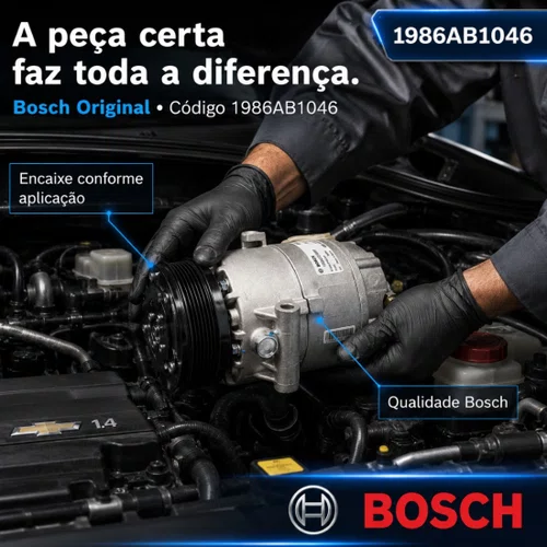 Compressor Ar Montana 1.4 / 1.8 2004 A 2012 Original Bosch