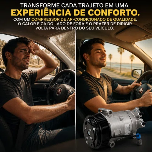 Compressor De Ar Condicionado Bosch Novo Uno Palio Mobi