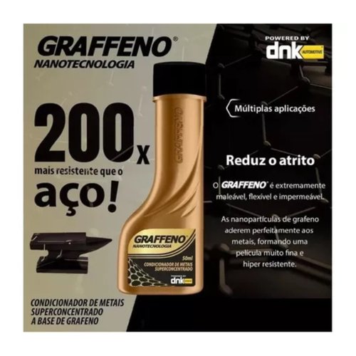 Condicionador De Metais Graffeno Nanotecnologia Auto 50ml