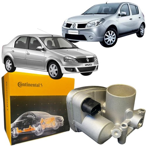 Corpo De Borboleta Renault Logan Sandero 1.6 2007 A 2010