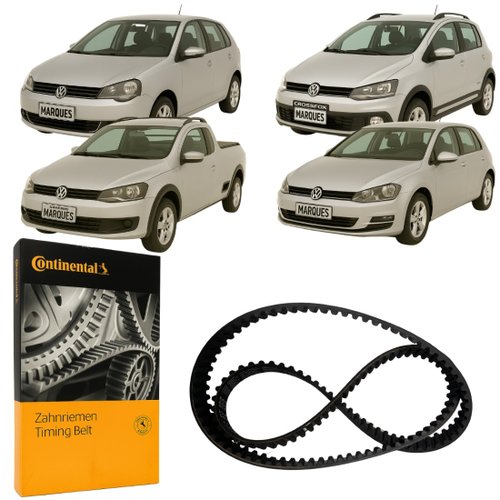 Correia Dentada Original Contitech Para Audi A3 Fox Gol Golf