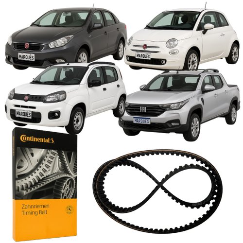 Correia Dentada Original Contitech Para Fiat 500 Doblo Uno
