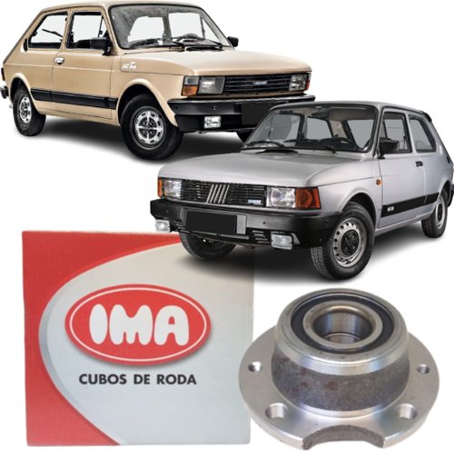 Cubo De Roda Traseiro Com Rolamento Para Fiat 147  Spazio