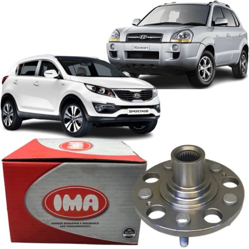 Cubo De Roda Traseiro Para Hyundai Tucson Kia Sportage