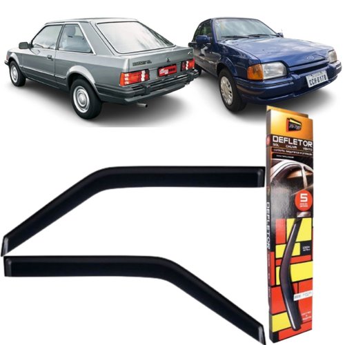 Calha De Chuva Defletor Tg Poli Ford Escort 2 portas 1984 a 1996