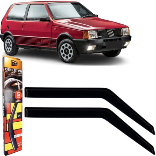 Calha De Chuva Defletor Tg Poli Fiat Uno Premio Elba Mille 2 portas