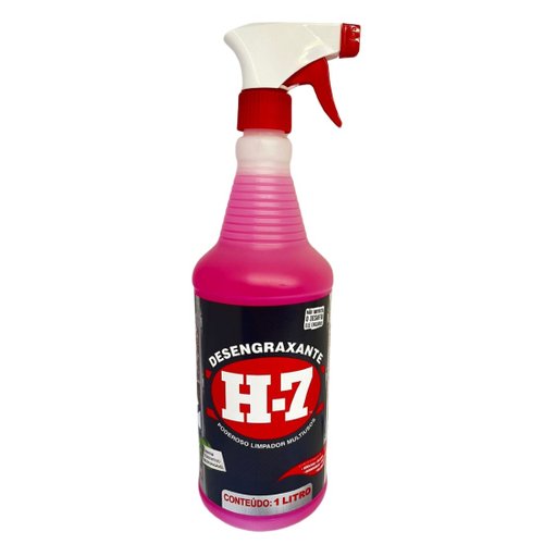 Desengraxante 1 Litro H-7 Limpeza Pesada Spray C/ Aplicador