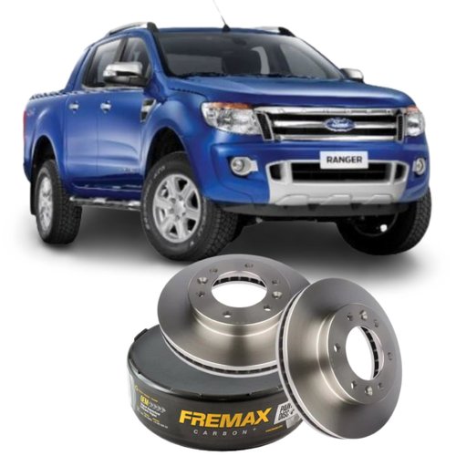 Disco Freio Dianteiro Fremax Ranger 2.2 2.5 3.2 Troller 3.2