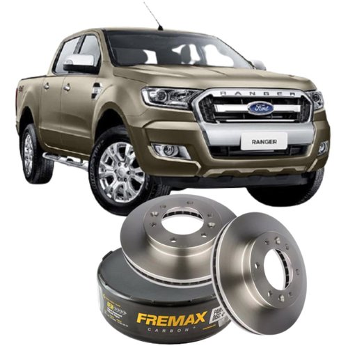 Disco Freio Dianteiro Fremax Ranger 2.2 2.5 3.2 Troller 3.2