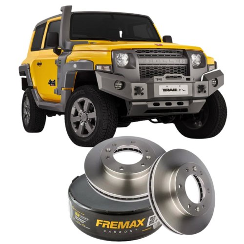 Disco Freio Dianteiro Fremax Ranger 2.2 2.5 3.2 Troller 3.2