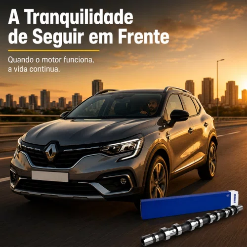 Eixo Comando Escape Logan Sandero Megane Duster 1.6 16v K4m