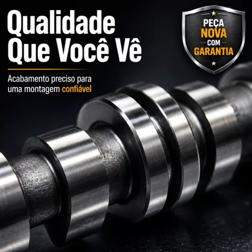 Eixo Comando Válvulas Gm Onix Prisma 1.0 1.4 8v 2012 A 2023