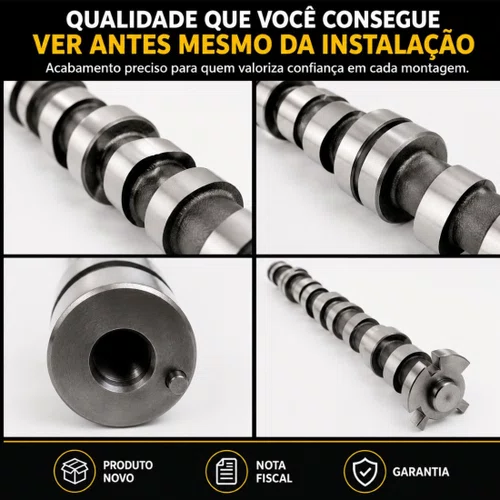 Eixo Comando Válvulas Gm Onix Prisma 1.0 8v 2012 A 2023