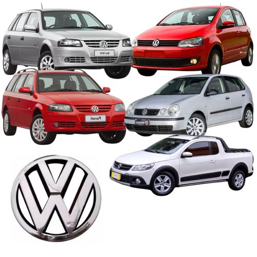 Emblema Grade Dianteira Volkswagen Fox Gol Parati Polo