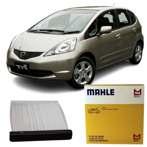 Filtro De Ar Condicionado Metal Leve Honda Fit 1.4 2008