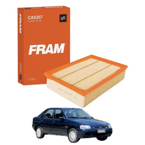 Filtro De Ar Fram Original Ca5357 Ford Escort 1.6 1.8