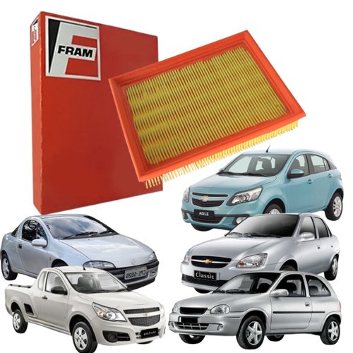 Filtro De Ar Fram Original Chevrolet Agile Classic Corsa