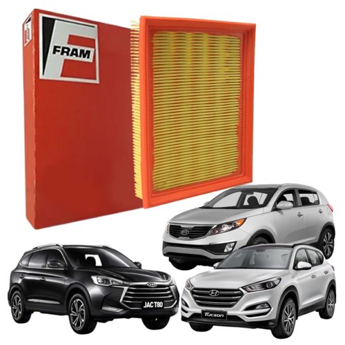Filtro De Ar Fram Original New Tucson 1.6 T80 Sportage 2.0