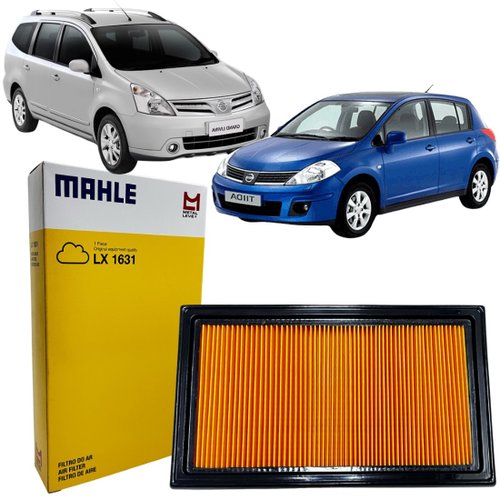 Filtro De Ar Mahle Para Livina Gran Livina Tiida 1.8 16v