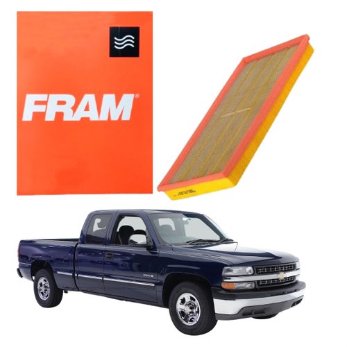 Filtro De Ar Original Fram Chevrolet Silverado 4.1 4.2 18v