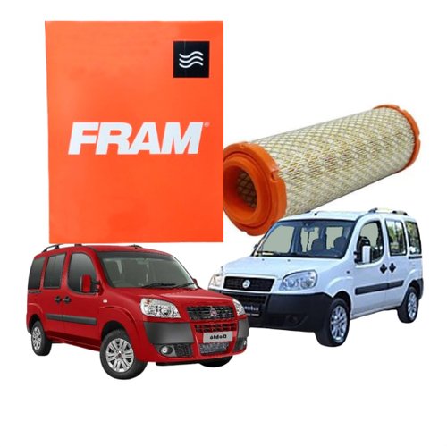 Filtro De Ar Original Fram Fiat Doblo Fire 1.4 1.3 1.6 2001 a 2016