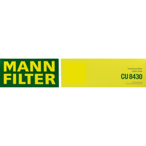Filtro De Cabine Mann Filter Bmw Serie 1 e 3 X1 2005 a 2015