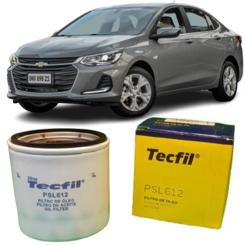 Filtro De Óleo Tecfil Chevrolet Onix Tracker 1.0 1.2 Turbo.