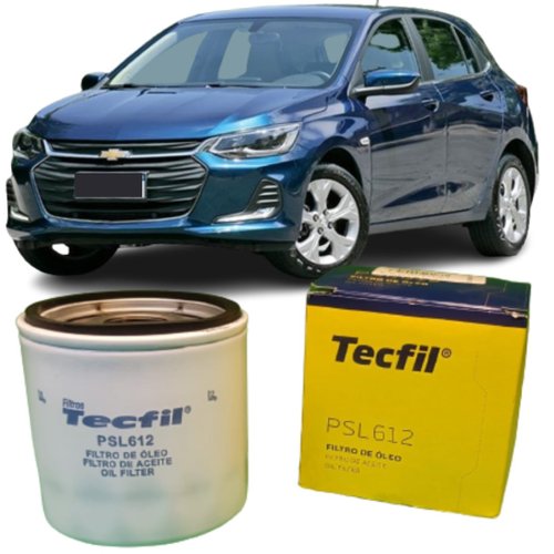 Filtro De Óleo Tecfil Chevrolet Onix Tracker 1.0 1.2 Turbo.
