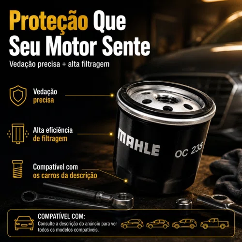 Filtro Óleo Ford Fiesta Ka Ecosport Courier Focus Original