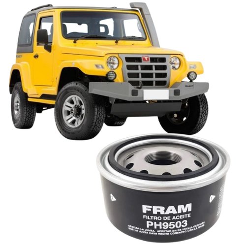 Filtro Óleo Lubrificante Fram Mwm 2.8 Troller Frontier S10