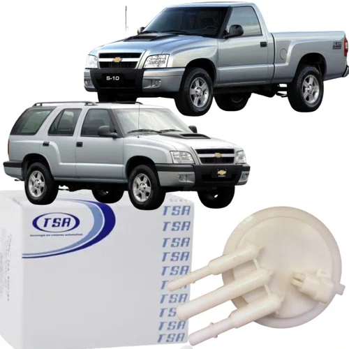 Flange Da Bomba De Combustível Gm Blazer E S10 2.8 Turbo 2006 2007 2008 2009 2010 2011 2012