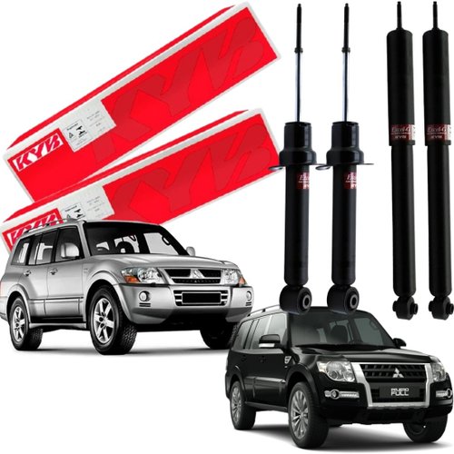 Jogo 4 Amortecedor Kayaba Mitsubishi Pajero Full 2007 a 2020