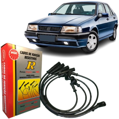 Jogo Cabo De Vela Ngk Fiat Tempra 2.0 8v Turbo 1993 A 1998