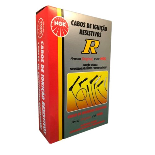 Jogo Cabo De Vela Ngk Ford Pampa 1.6 1.8 Ap 1993 A 1996