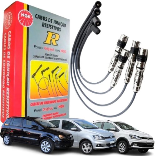 Jogo Cabo De Vela Ngk Fox Polo Gol G5 Saveiro Voyage 1.6 8v 

Jogo Cabo De Vela Original Ngk Volkswagen Fox Polo Gol G5 Saveiro Voyage 1.6 8v
