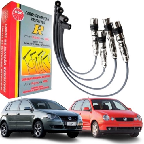 Jogo Cabo De Vela Ngk Fox Polo Gol G5 Saveiro Voyage 1.6 8v 

Jogo Cabo De Vela Original Ngk Volkswagen Fox Polo Gol G5 Saveiro Voyage 1.6 8v