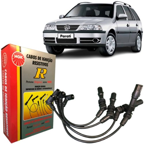 Jogo Cabo De Vela Ngk Vw Gol Parati 1.0 16v Turbo Gasolina