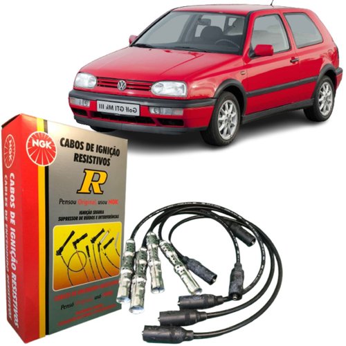 Jogo Cabo De Vela Ngk Vw Golf 2.0 8v Mexicano 1994 A 1998