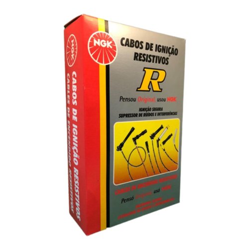 Jogo Cabo De Vela Original Ngk Audi A3 1.6 8v 1999 A 2001