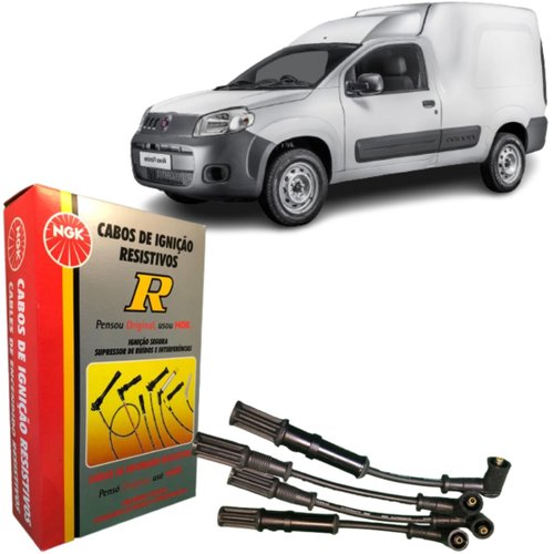 Jogo Cabo De Vela Original Ngk Fiat Motores 1.4 8v Fire Evo