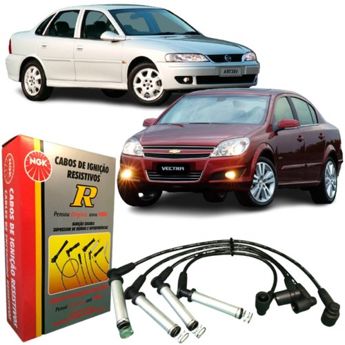 Jogo Cabo De Vela Original Ngk Gm Astra Vectra Zafira 
