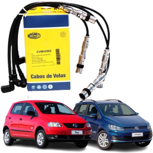 Jogo Cabo Vela Magneti Marelli Volkswagen 1.0 1.6 8v 05/16