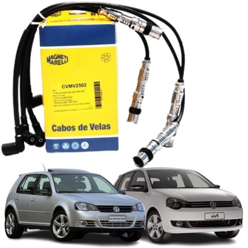 Jogo Cabo Vela Magneti Marelli Volkswagen 1.0 1.6 8v 05/16